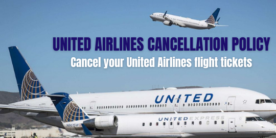 United Airlines Cancel a Flight Ticket